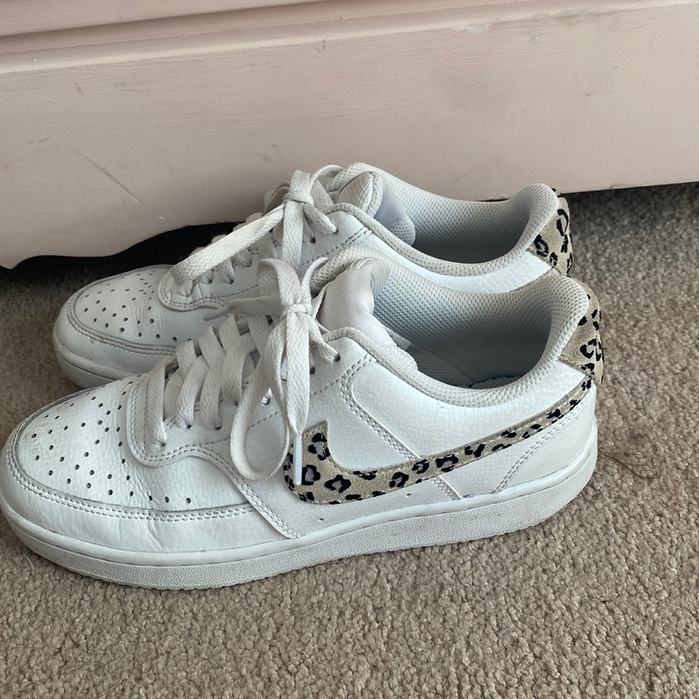 Cheetah Nike Court Vision Low